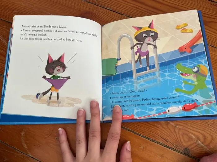 Livre Esprit sportif « La leçon de natation » - photo numéro 4