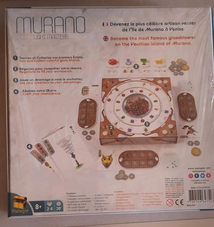 Murano - Jeu de société sous emballage - photo numéro 2