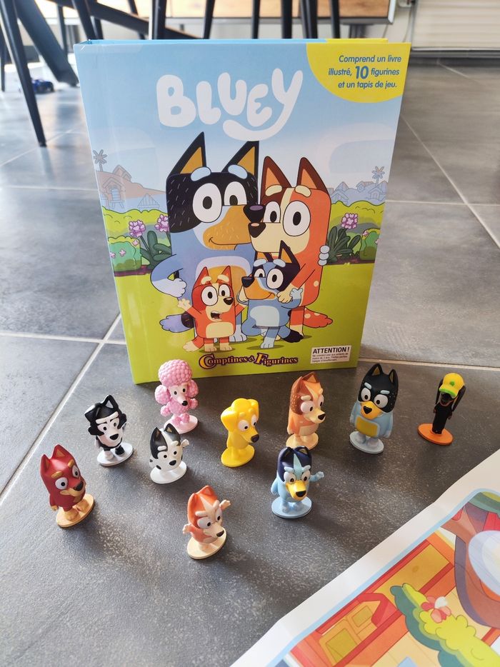 Bluey Comptines et figurines