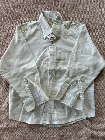 Chemise blanche in extenso 5 ans
