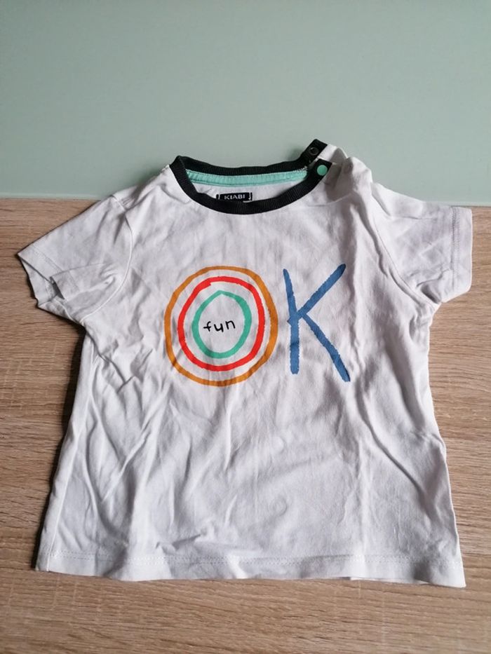 T-shirts courte manche 9mois 12mois