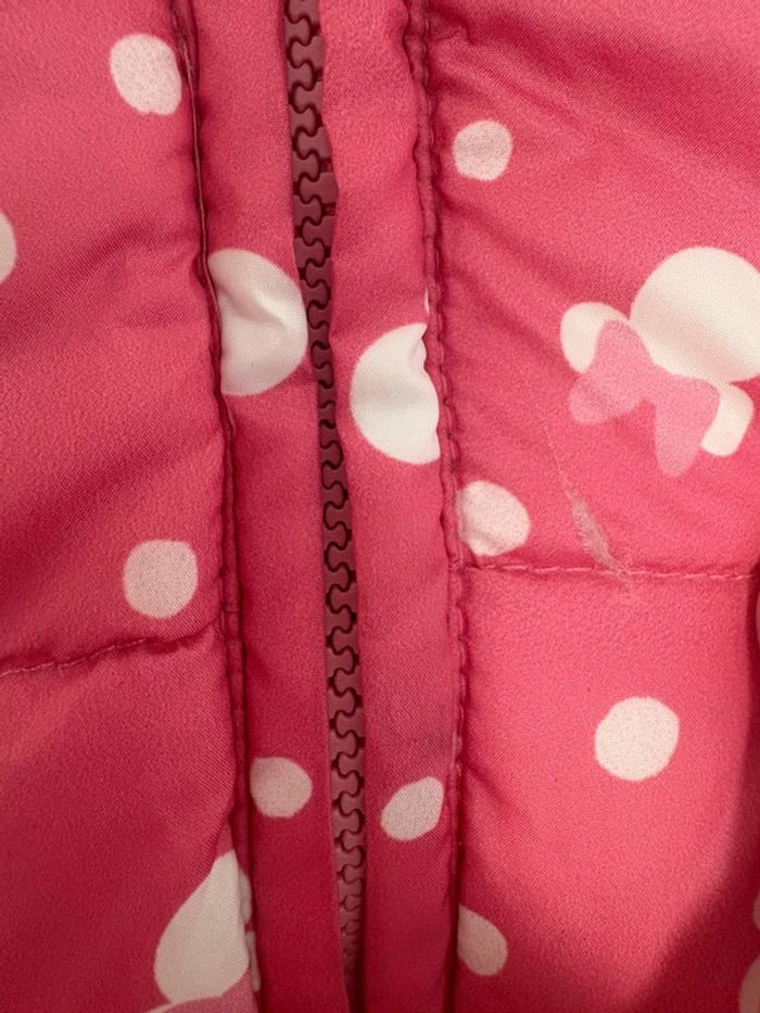 Manteau Disney Baby 18 mois - Rose à Pois - photo numéro 3