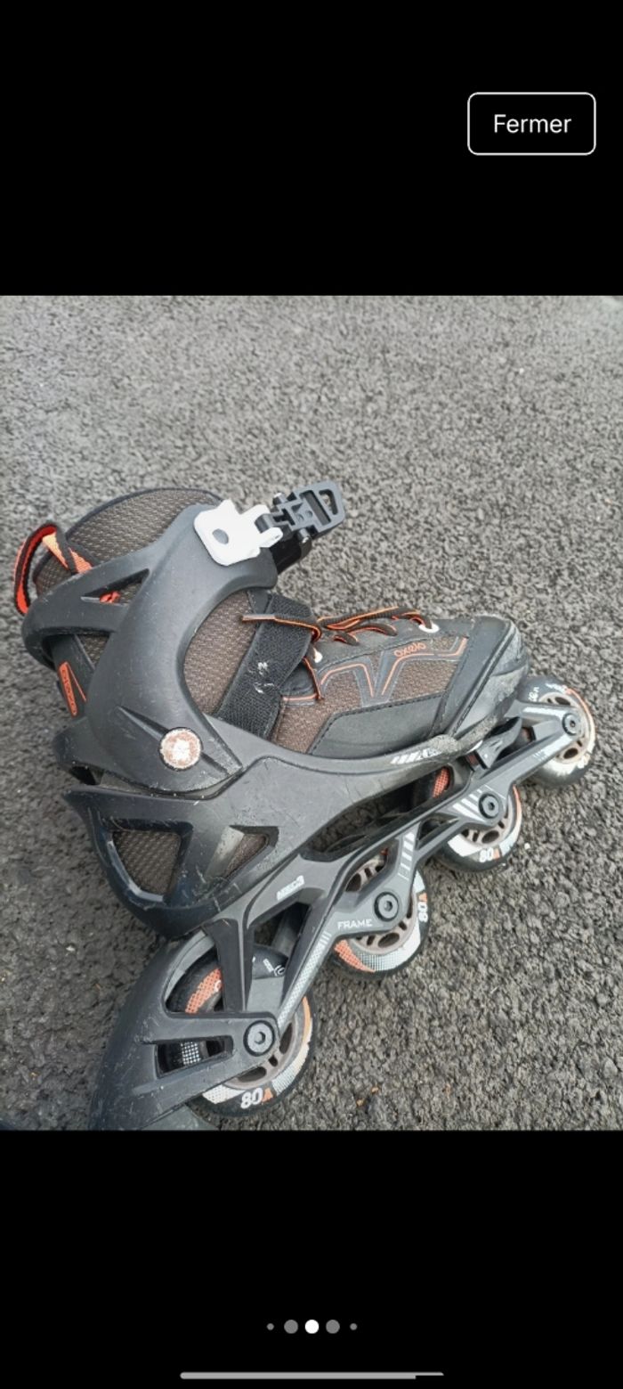 Rollers enfant + protection - photo numéro 5