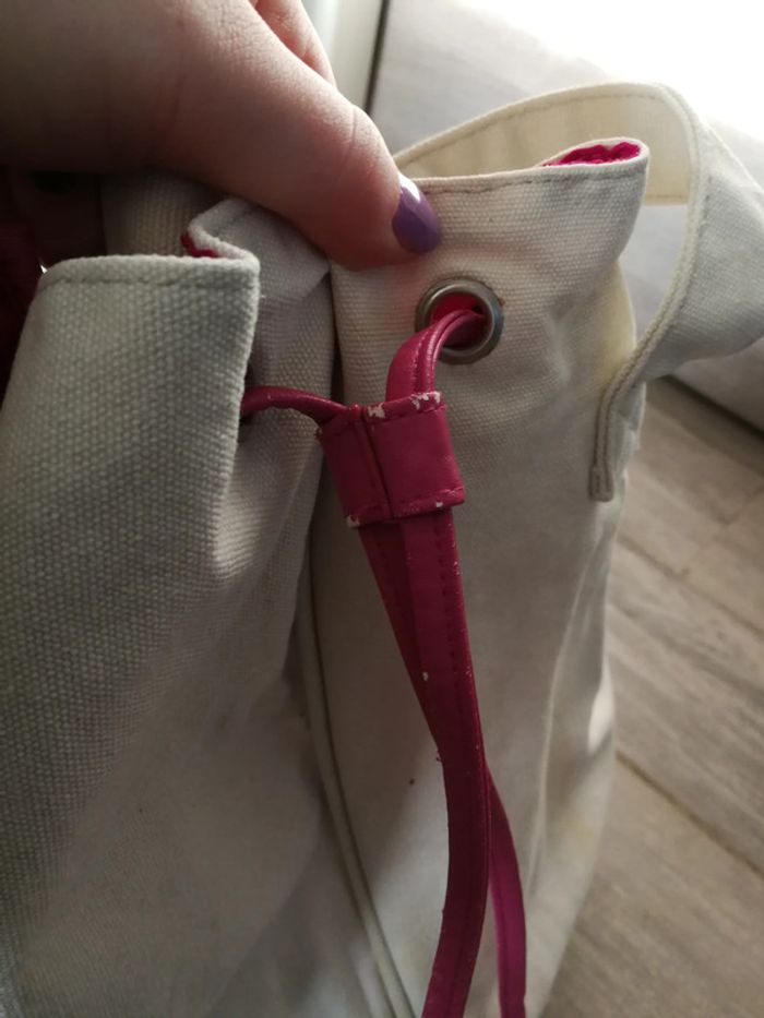Sac en toile de coton type baluchon - photo numéro 4
