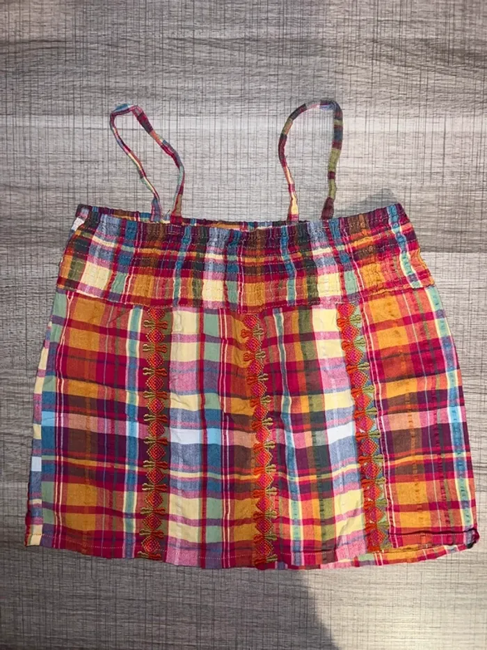 Petit haut style Madras