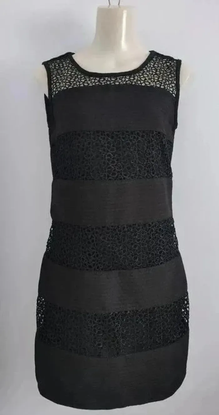 Robe vintage avec dentelle - AC Belle - taille 36 - photo numéro 1