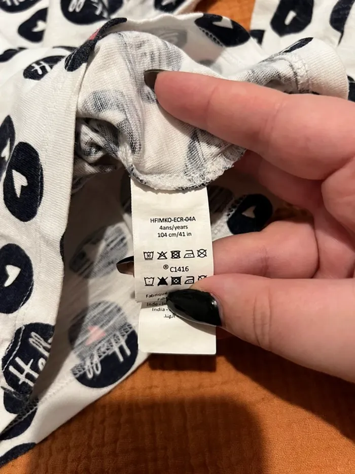 T-shirt manches longues 4ans - photo numéro 4