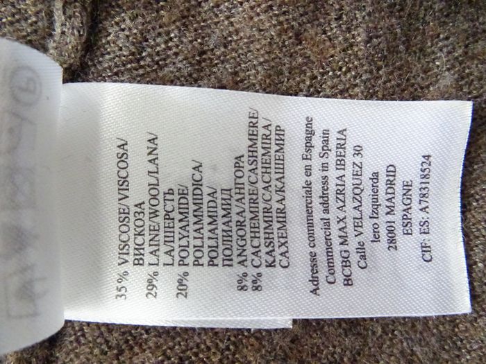 Cardigan Manoukian taille XS avec col en cascade - photo numéro 5