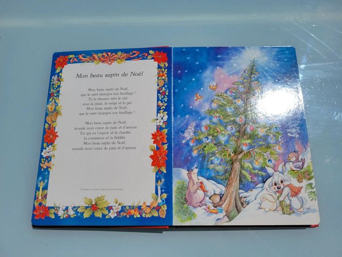 Grand livre tout carton 🎄 Merveilleux Noël 🎅 Contes, chants et poèmes - photo numéro 5