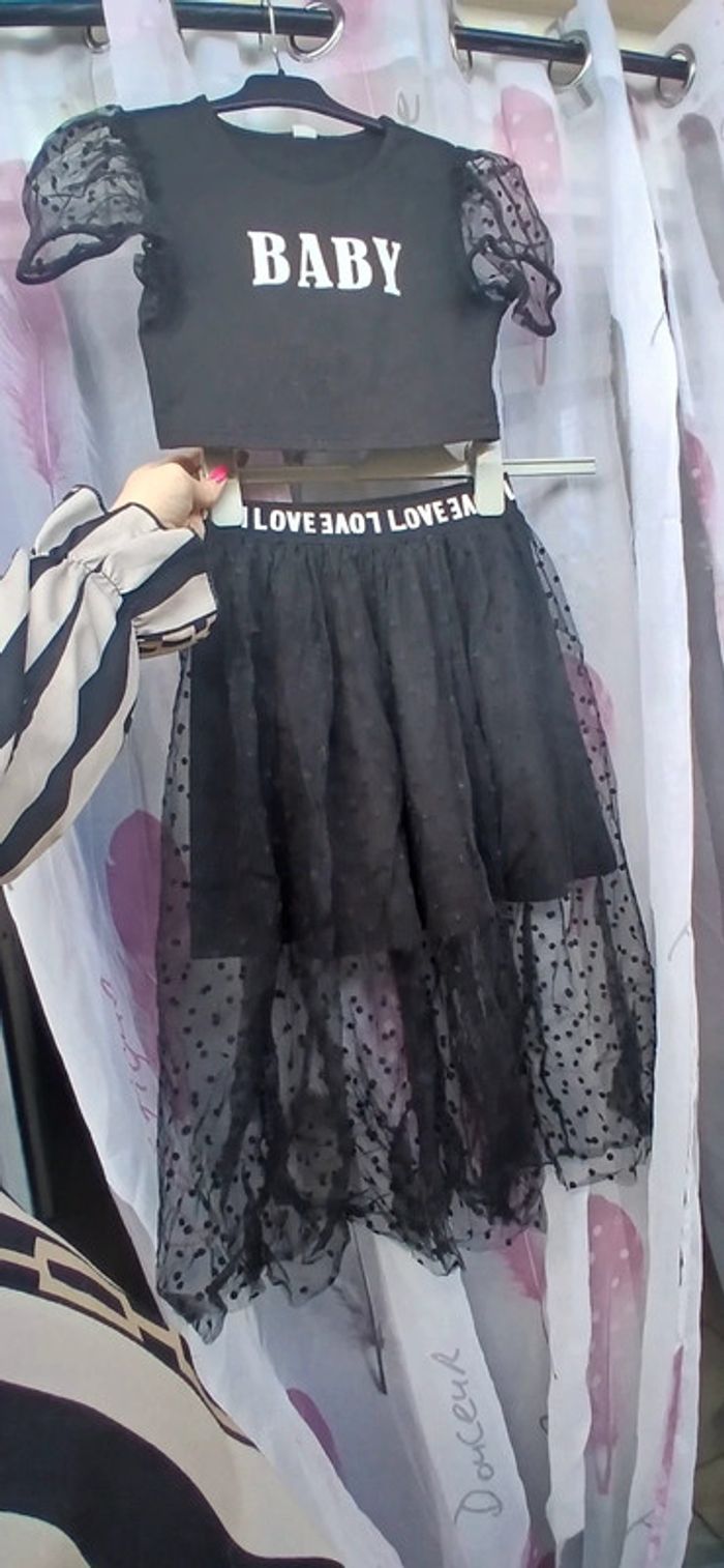 Ensemble jupe top fille