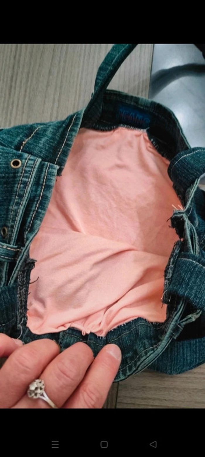 Attention bien lire l'annonce. Prix libre Création Sac en jean fait main - photo numéro 5