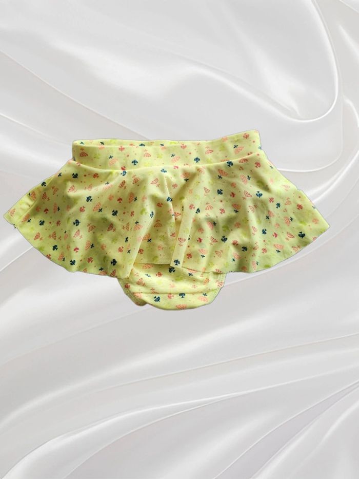 Maillot de bain jaune fille 18 mois - photo numéro 2