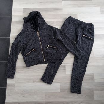 Ensemble jogging femme gris Made in Italy taille S/M