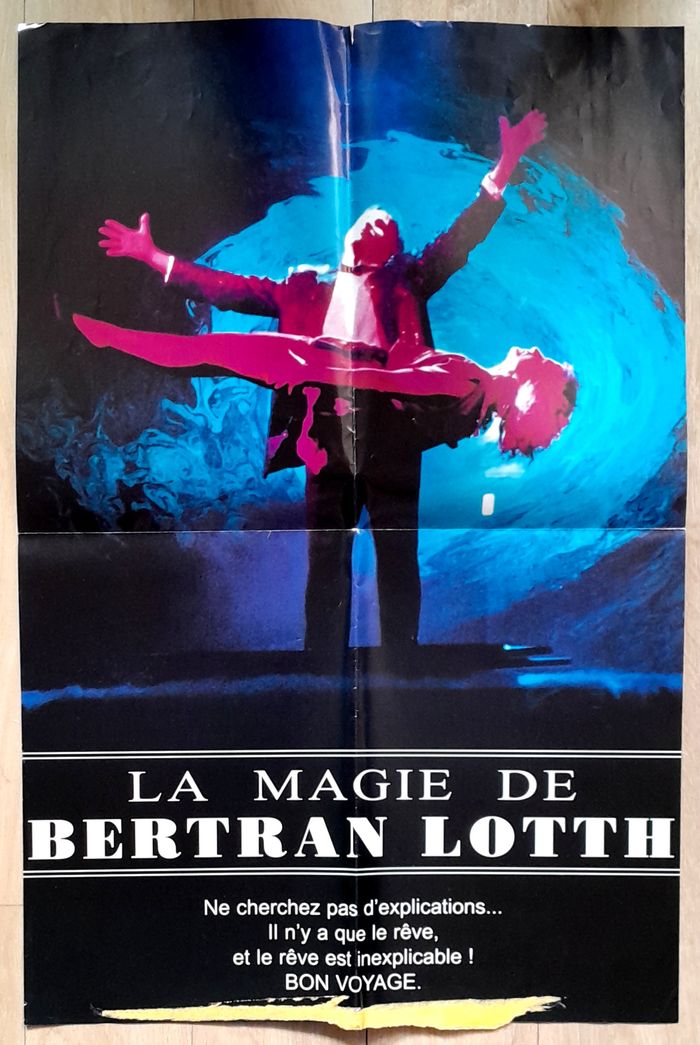affiche La magie de Bertran Loth
