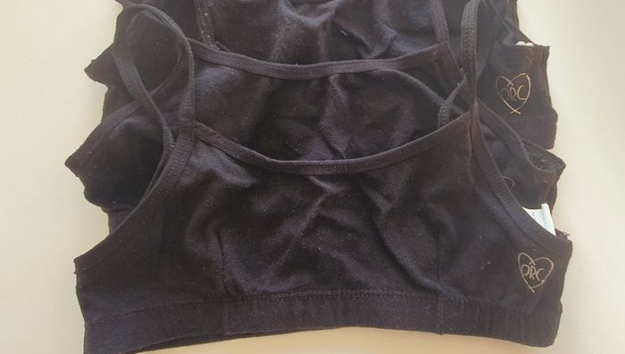 Lot de 4 brassières noires Orchestra 10 ans - photo numéro 3