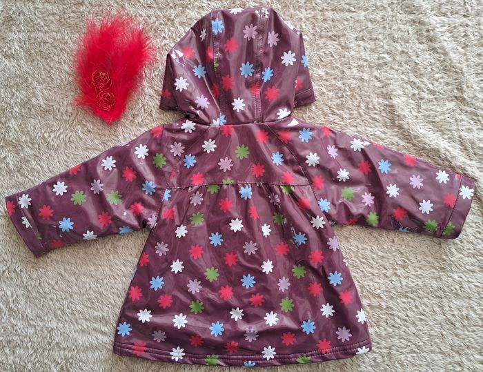 Manteau Orchestra violet avec motifs taille 6 mois - photo numéro 3