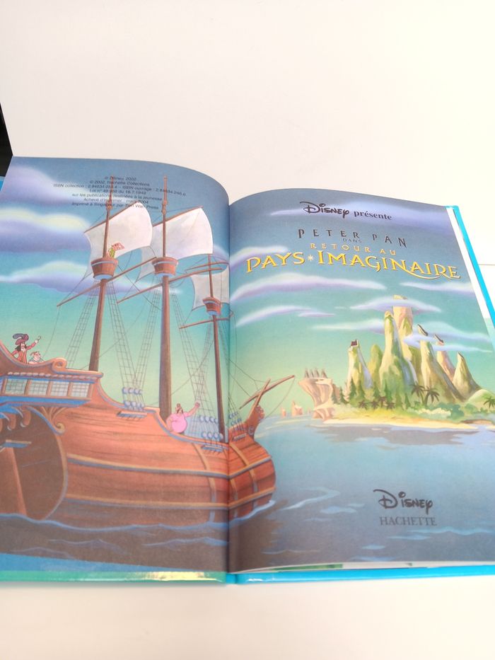 Livre Disney club du livre Peter Pan retour au pays imaginaire - photo numéro 4