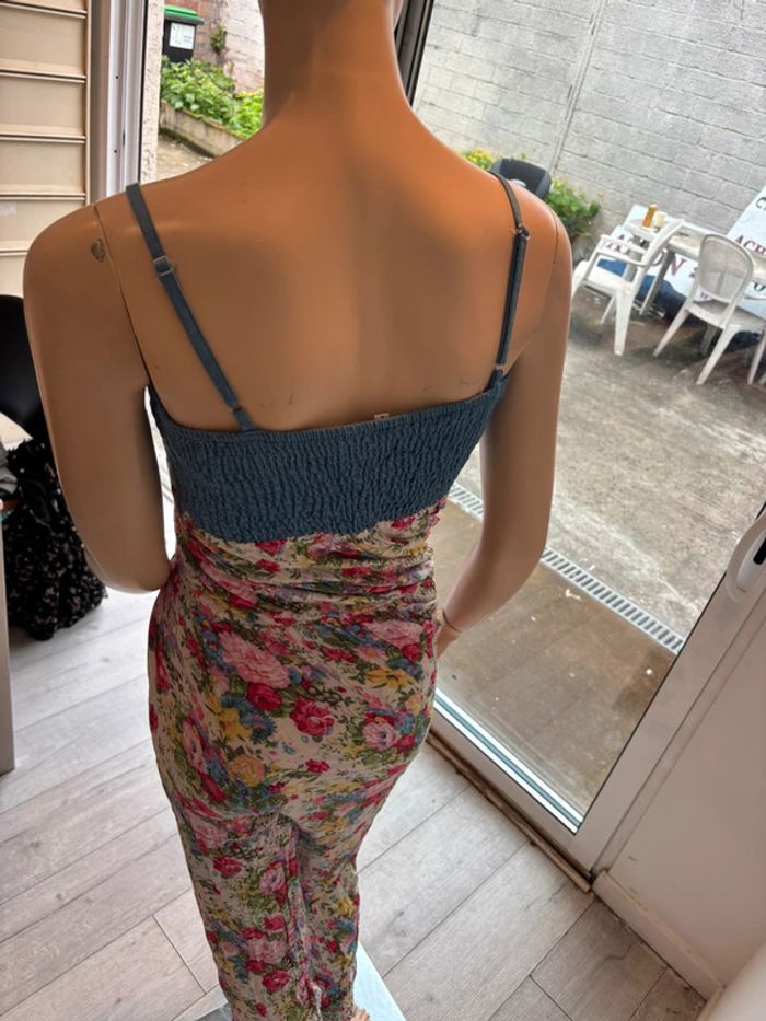Combinaison pantalon à fleurs neuf boutique parisienne - photo numéro 6