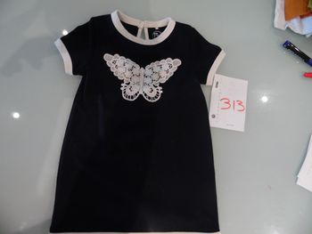 robe 2 ans noir