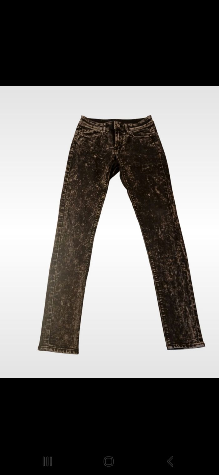 Jeans noir et gris