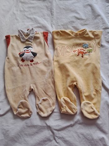 Lot de 2 pyjamas 6 mois