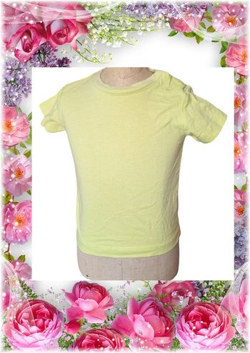 💫🌸 T-shirt manches courtes pour bébé garçon 🌸💫