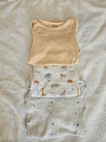Lot 3 body coton 6 mois