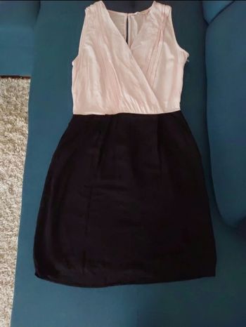 Robe courte bicolore naf naf