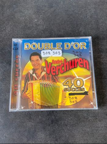 Album (2cd) Double d’or André Verchuren