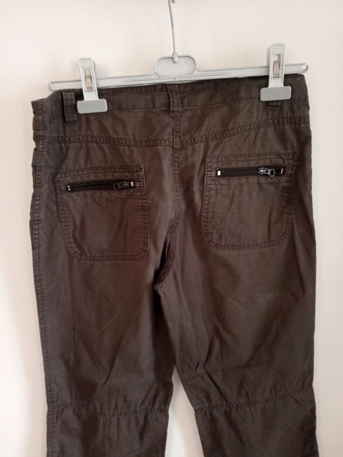 Pantacourt marron - photo numéro 4