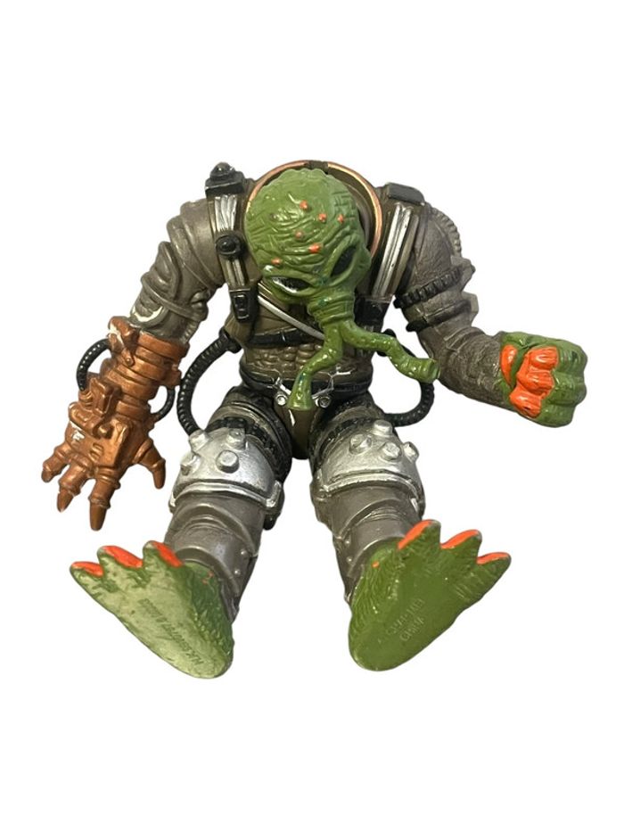Figurine Chap Mei Space Quest Mission Squad Green Alien Space Suit 3.75" Action Figure - photo numéro 4