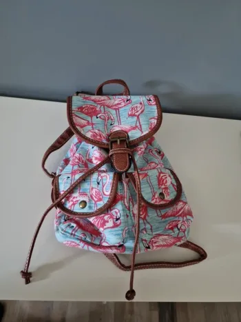 Petit sac à dos flamant rose 🦩