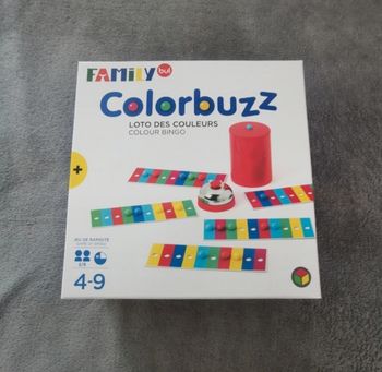 Colorbuzz Loto des couleurs Oxybul