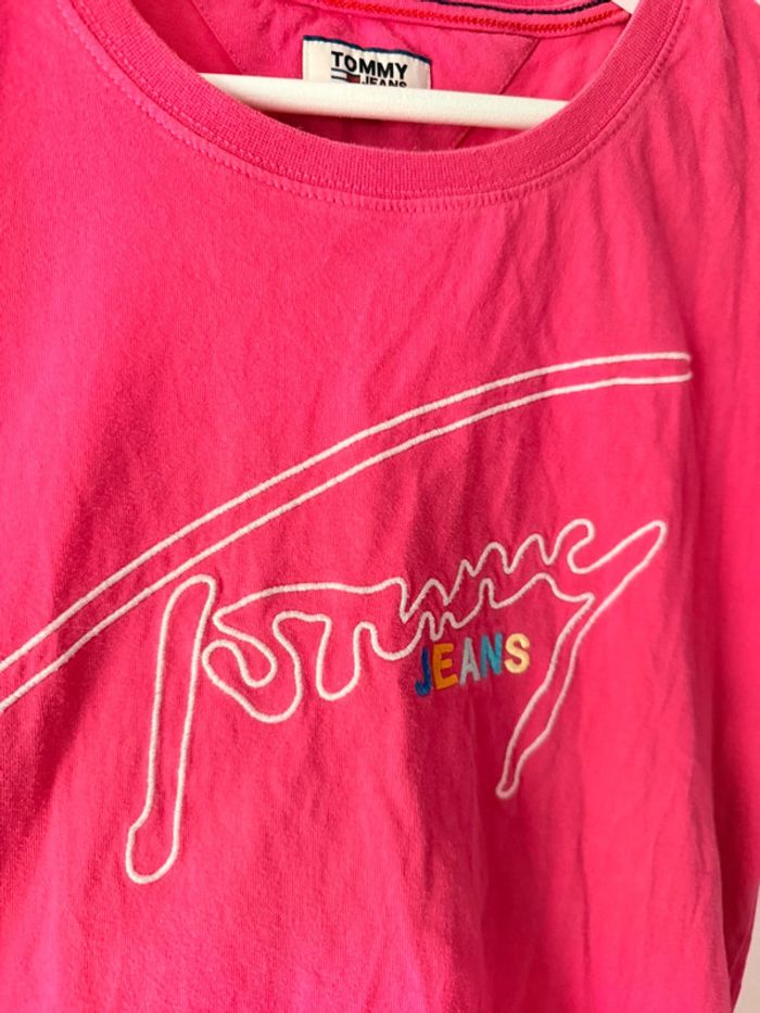 T shirt fuchsia - photo numéro 4