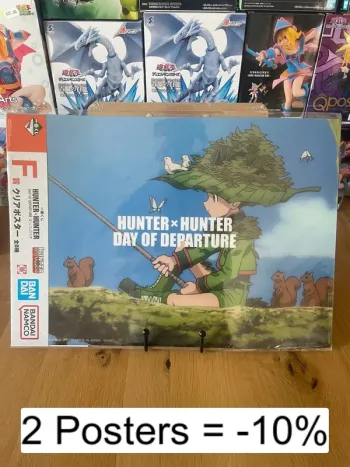 Hunter x Hunter - Poster cartonné A3 Gon Freecs - Ichiban Kuji Day of Departure