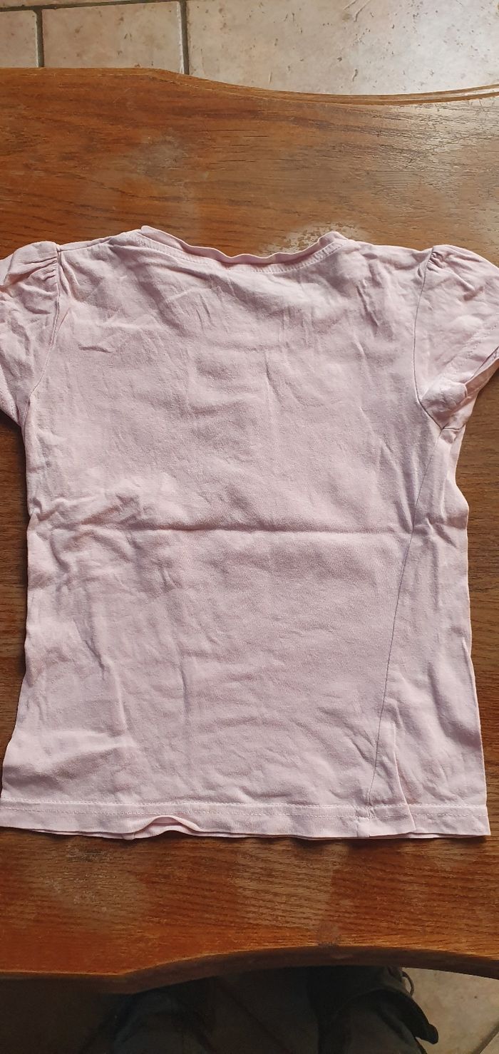 Tee shirt rose pâle - photo numéro 3