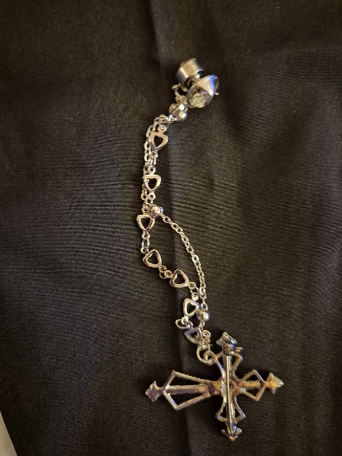 Broche de chemise ou de pantalon croix - photo numéro 5