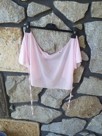 Jupe voile danse rose