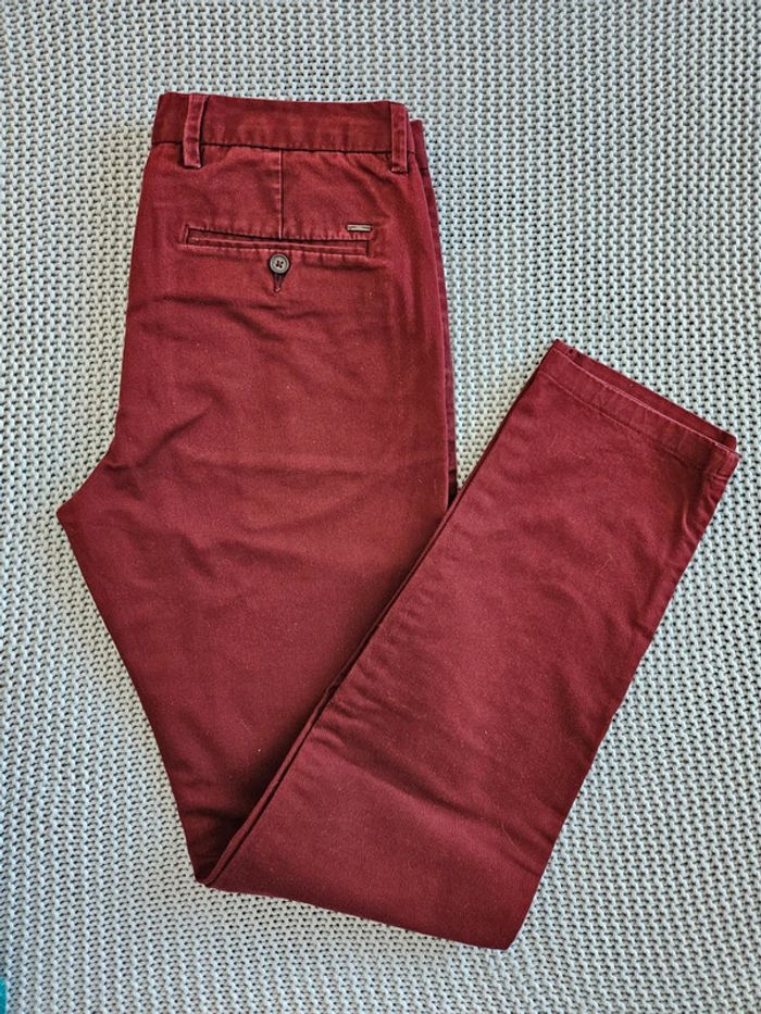 Pantalon bordeaux