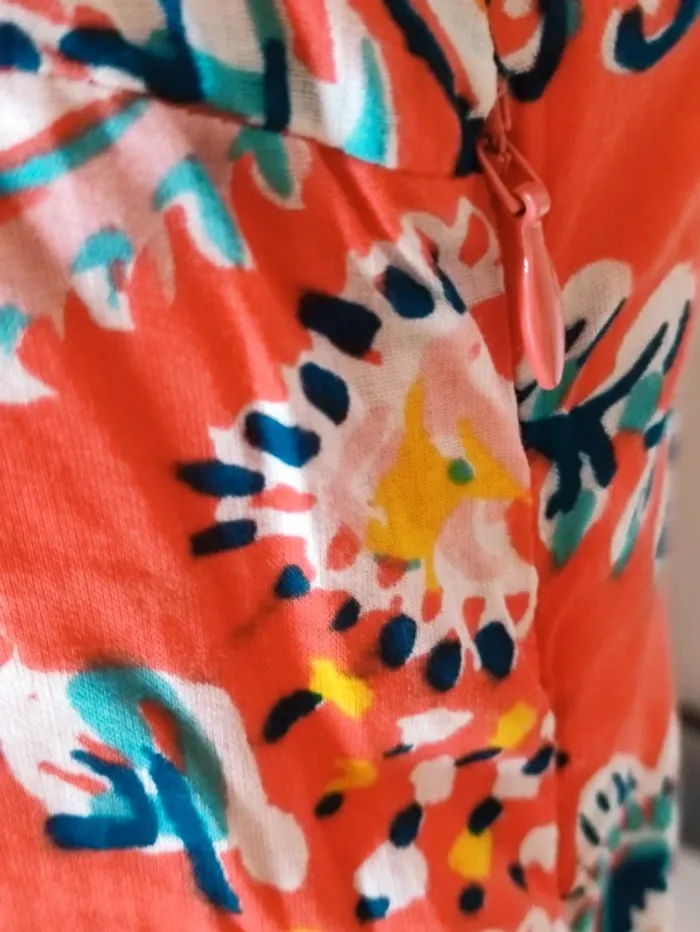 💋 Amelia 🍑 robe colorée en coton 🦀46/44 - photo numéro 6