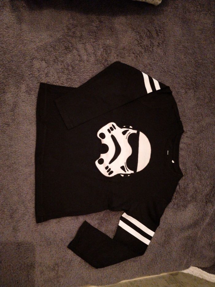 T-shirt manche longue Stars Wars 8 ans Orchestra - photo numéro 1