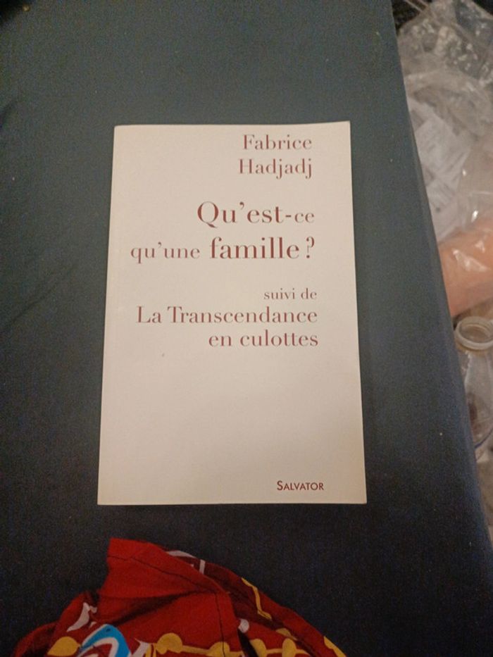 Livre Fabrice hadjadj qu'est ce qu'une famille - photo numéro 2