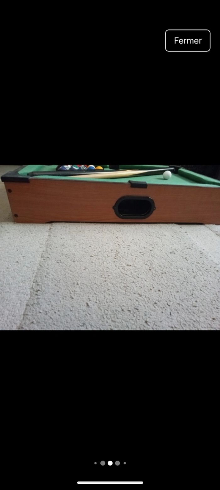 Mini billard - photo numéro 7