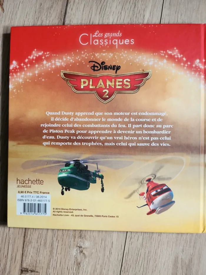 Livre planes 2 Disney - photo numéro 2