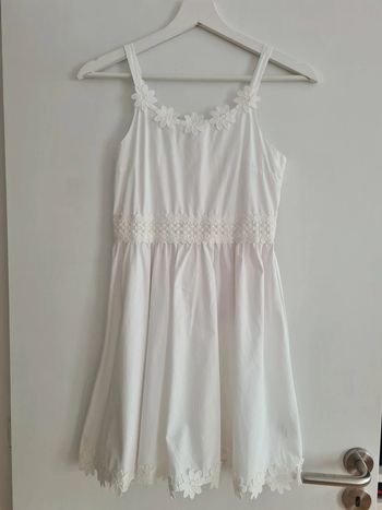 Robe blanche 10 / 11 ans H&M
