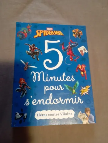 Livre spiderman de marvel