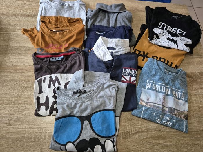 Ensemble tee shirt manche longue