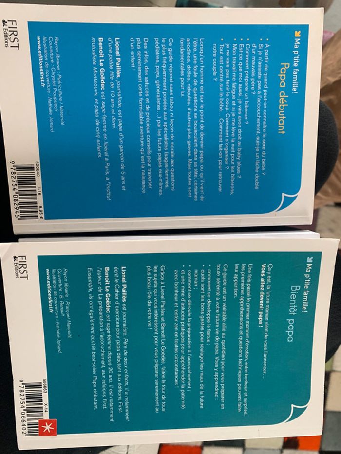 Livre Bientôt papa et papa débutant - photo numéro 2