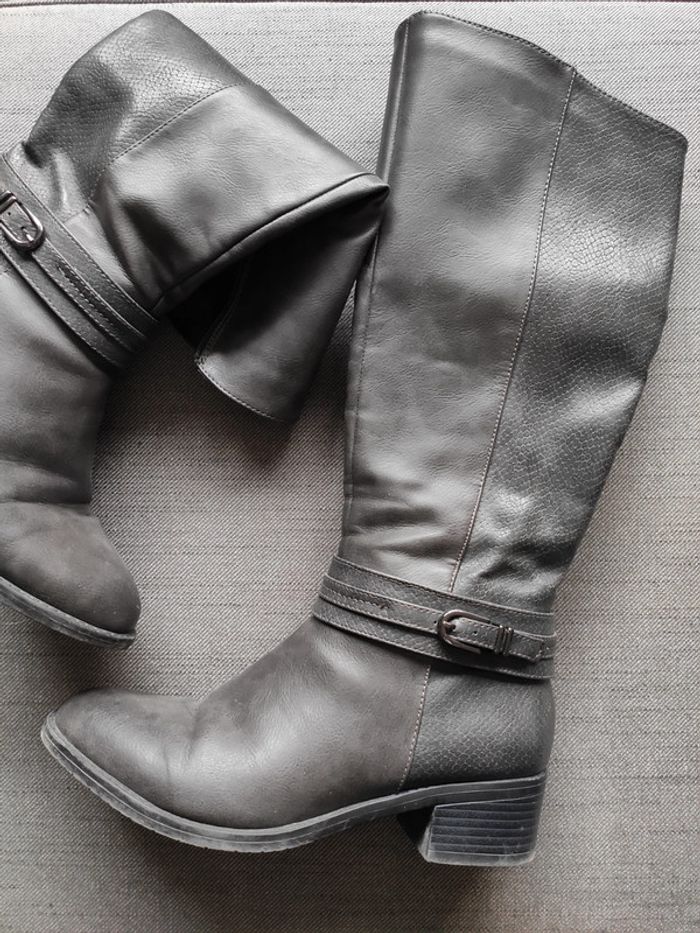 Bottes grises taille 37