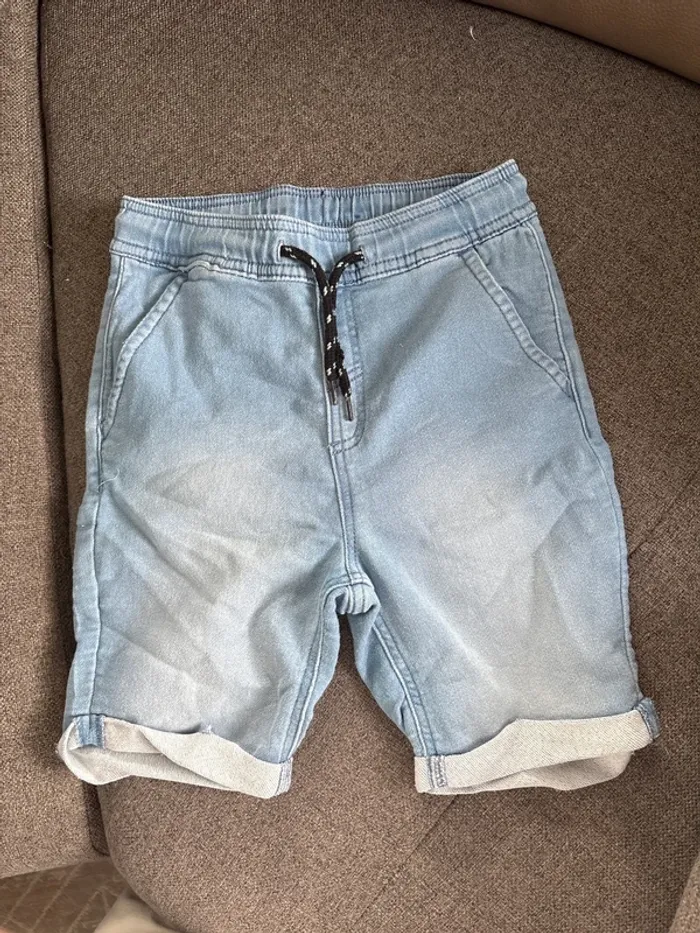 Short en Jean bleue enfant 10 ans